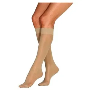 BSN Jobst - 119631 - Compression Stocking, Knee High, 30-40 mmHG, Closed Toe, Petite, Natural, X-Large