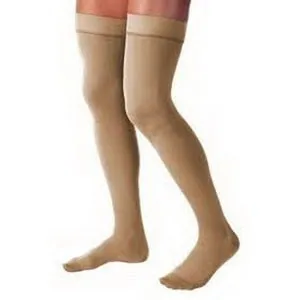 BSN Jobst - 119643 - Compression Stocking, Thigh High, 15-20 mmHG, Closed Toe, Lace, Petite, Natural, X-Large
