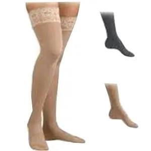 BSN Jobst - 122302 - Compression Stocking, Thigh High, 15-20 mmHG, Closed Toe, Natural, Large