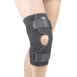BSN Jobst From: 37-350LGBLK To: 37-3503LBLK - Safe-T-Sport Wrap-Around Hinged Knee Stabilizing Brace