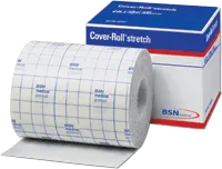 Bsn Jobst - Cover-Roll - 45556 - 12" x 10yds cover-roll stretch offers the convenience of single-sheet taping over dressings. Cut to size to secure virtually any dressing. Air & exudate permeable, hypoallergenic & translucent.