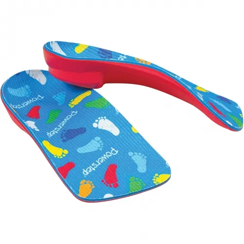 BSN Jobst - Powerstep - From: 5040-03KB To: 5040-03KG -  Powerkids Pediatric Insole 3/4 Kb, Tod 8.5 9.5