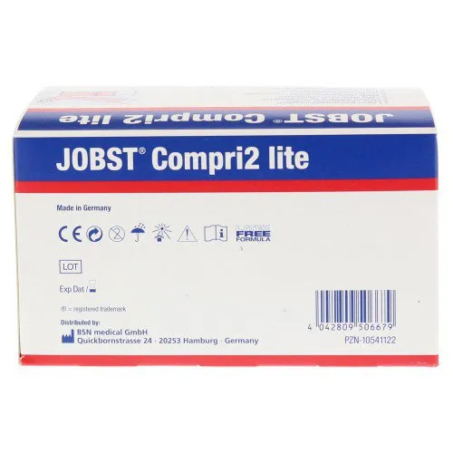 Bsn Jobst - Jobst Compri2 - 7627102 - JOBST COMPRI2 LITE 7-1/8" - 9-3/4" 2-Layer Lite Compression System.System includes: 1 - non-woven layer 4" x 3.75 yards, and 1 - short stretch bandage layer 4" x 6 yards, for ankle.