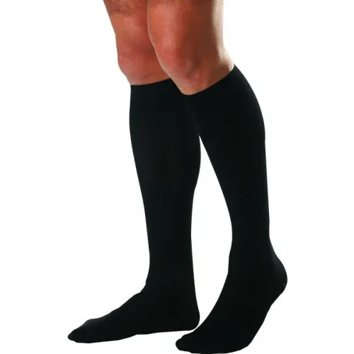 BSN Jobst - 113104 - Sock, Knee High, 15-20 mmHG, Closed Toe, Black, Large, Full Calf