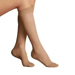 BSN Jobst - 114743 - Compression Stockings, Knee High, 20-30mmHG, Closed Toe, Beige, Medium