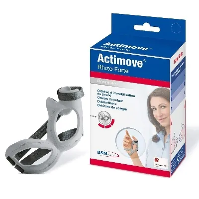 BSN Medical - Actimove Rhizo Forte - 7623802 - Thumb Support Actimove Rhizo Forte Medium Finger Gray