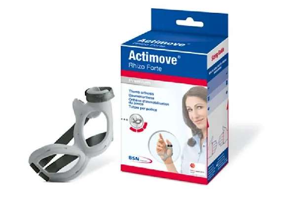 BSN Medical - Actimove Rhizo Forte - 7623803 - Thumb Support Actimove Rhizo Forte Medium Finger Gray