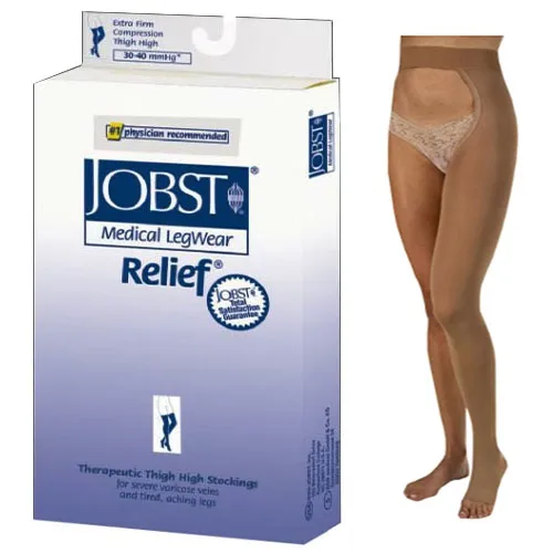 BSN Jobst - 114786 - Relief Chap Style Compression Stockings Large Left Leg