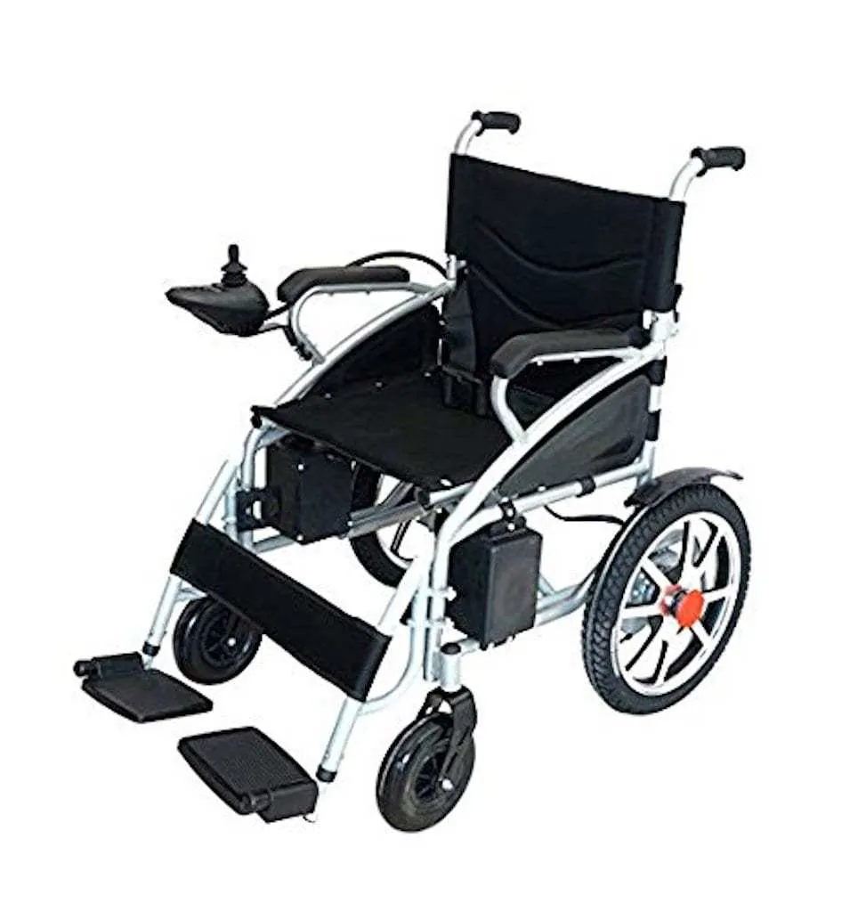 Buvan - 6011-Black - Lightweight Electric Power Wheelchair