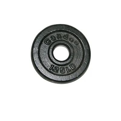 Fabrication Enterprises - CanDo - From: 10-0600 To: 10-0606 - Iron Disc Weight Plate 1.25 lb