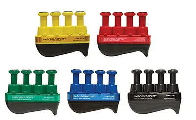 Fabrication Enterprises - 10-3797 - Digi-flex Lite - Set Of 5 (1 Each: Yellow, Red, Green, Blue, Black)