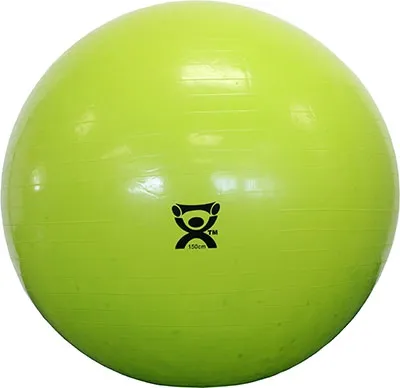 Fabrication Enterprises - 30-1808 - Cando Inflatable Exercise Ball - Lime Green - 59" (150 Cm)