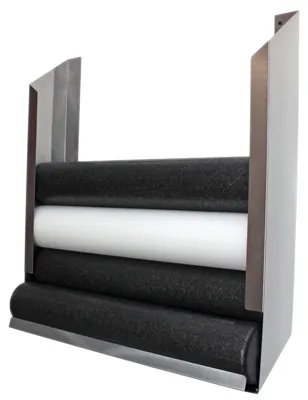 Fabrication Enterprises - CanDo - From: 30-2180 To: 30-2181 -  Foam Roller Accessory Wall Mount Storage Rack