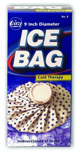 Life Wear Technologies - Cara Incorporated - 8 - Cold Therapy English Ice Bag, 9" dia., Latex-Free