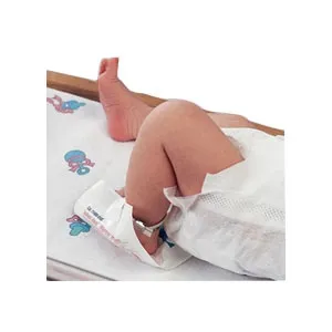 Cardinal - 11460-010T - Health Med Infant Heel Warmer with Tape 4" x 4", Quality Heel, Latex Free