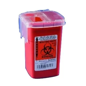 CARDINAL HEALTH - 158 Cardinal HealthPhlebotomy Sharps Container with Needle Remover