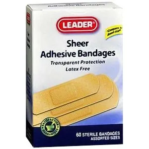 Cardinal Health - 2256915 - Leader Sheer Bandage, Assorted (60 Count)