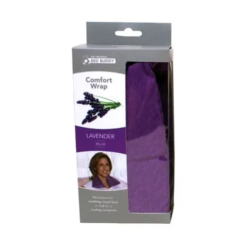Carex Health Brands - Bed Buddy - BBF4007-12 - Bed Buddy at Home Comfort Wrap, Purple.