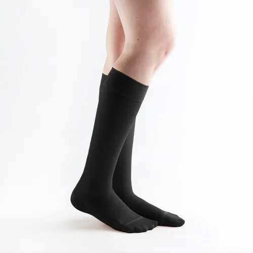 Carolon - 0201504 - Health Support SheerStockings(20-30mmHg) Regular, Open Toe, Style: BelowKnee