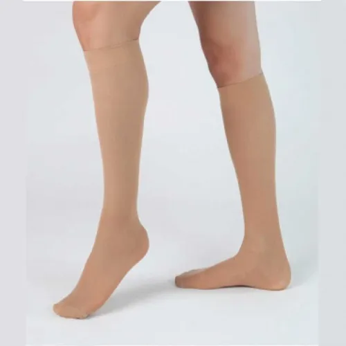 Carolon - 100212 - Health Support Knee Medical Sheer(15-20 Mmhg) Short, Closed Toe,Style: Below Knee