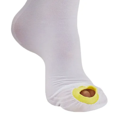 Carolon - 502-1 - Health Support Anti - Embolism Stockings with Inspection Toe(Anti-Embolism Stockings 18 Mmhg) Long,Style: Full Length Thigh Inspection Toe