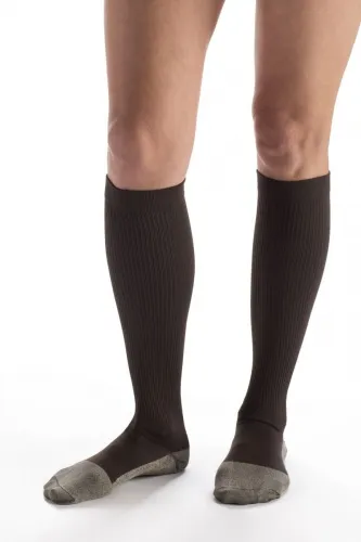 Carolon - Couture - From: 661104 To: 661509 -  Dress Socks MicroFiber Unisex w/X Static (20 30 Mmhg) Regular, Closed Toe,Style: Below Knee