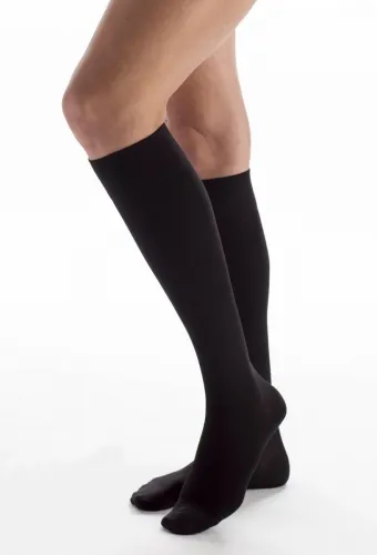 Carolon - Couture - From: 671101 To: 671604 -  Cushion Foot Socks w/X Static (20 30 Mmhg) Regular, Closed Toe,Style: Below Knee