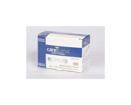 ASO - CareBand - CBD4025 - Fabric Fingertip Strips, Latex Free (LF), 100/bx, 12 bx/cs