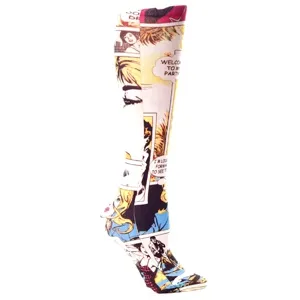 Celeste Stein Designs Inc - CMPSQ-2-2232 - Womens 15-20 mmHg Compression Sock-Queen-Bright Versache