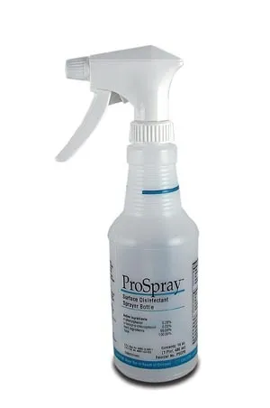 Certol - PSCPS - Accessories: Empty Spray Bottle Labeled to Meet OSHA Guidelines, Includes Spray Head & Squirt Top
