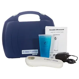 Compass Health - US 1000 - From: DU1025 To: DU3035 - Ultrasound Unit, Comes Complete with: Device, Carrying Case, AC Adaptor, Ultrasound Gel, and Instruction Manual, Basic Assembly Required, 6 Month Warranty