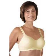 Classique - From: 739-CHA-34A To: 739-CHA-42D - 682017219851 Post Mastectomy Fashion Bra Seamless Molded soft foam cups Champagne 34 A