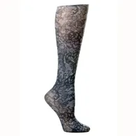Celeste Stein Designs - From: CMPSQ-1054 To: CMPSQ-1785 - Inc CMPSQ Midnight Lace Therapeutic Compression Sock