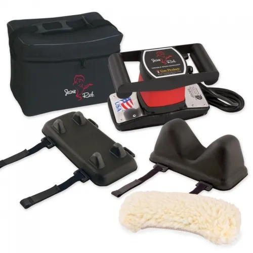 Core Products - PRO-3405 - Jeanie Rub Professional Package Includes: Massager, Paraspinal and Extremity Accessories, Fleece Pad & Shoulder Bag