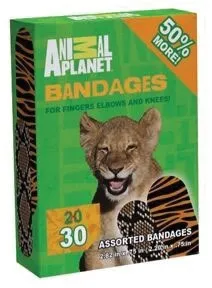 Cosrich - AP-6376-C - Ouchies Animal Planet Adhesive Bandages 20 ct