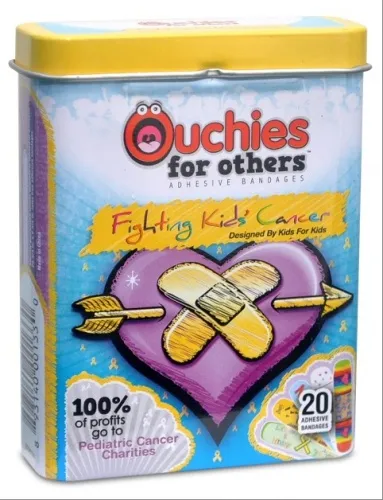 Cosrich Group - OU-0133 - Ouchies Pediatric Cancer Bandages 20 Ct