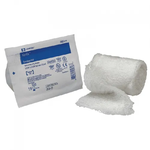 Cardinal - Kerlix - 1892 - Fluff Bandage Roll Kerlix 4-1/2 Inch X 4-1/10 Yard 100 per Pack NonSterile 6-Ply Roll Shape