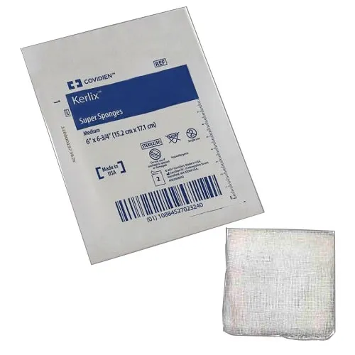 Cardinal Health - Kerlix - 3085- - Cardinal Fluff Dressing  6 X 6 3/4 Inch 5 per Pouch Sterile 12 Ply Rectangle