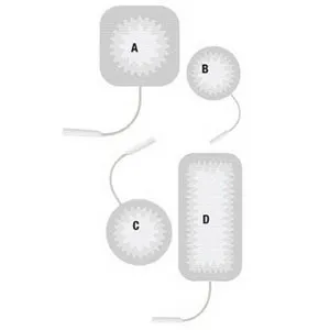 Cardinal Health - Uni-Patch - From: EP85345 To: EP85360 - Uni Patch S Series Self Adhering Reusable Stimulating Electrodes 2" Square