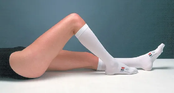 Cardinal Health - T.E.D. - 7472LF -  Anti embolism Stocking  Knee High 3X Large / Regular White Open Toe