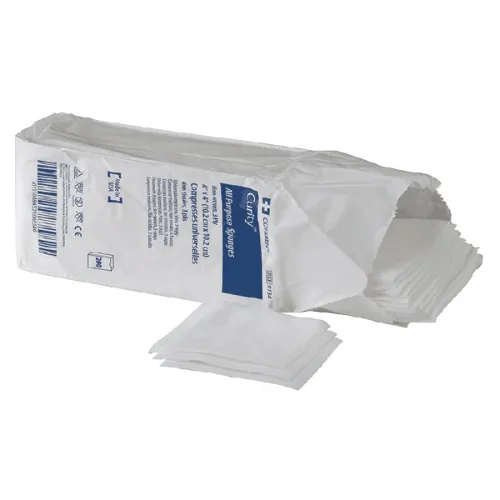 Cardinal Health - Curity - 8044-- - Cardinal Nonwoven Sponge  4 X 4 Inch 2 per Pack Sterile 4 Ply Square