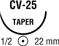 Cardinal Covidien - From: VP760X To: VP76MX - Medtronic / Covidien Suture, Taper Point, Needle CV 25, Circle