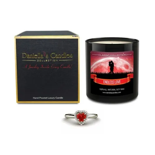 Daniellas Candles - HC100105-R11 - Endless Love Jewelry Candle