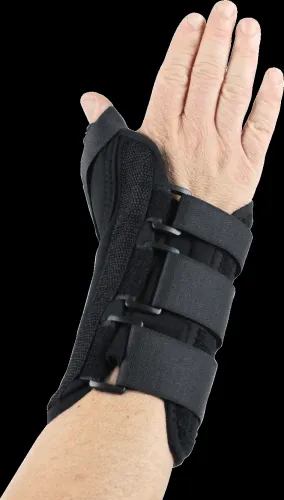 Delco Innovations - DCL07LMED - Corelign Left Wrist Brace with Thumb Spicao Wrist Circumference