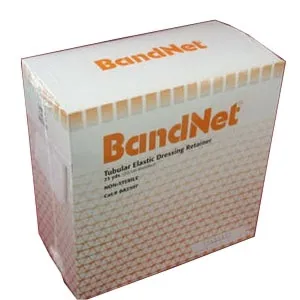 Gentell - BandNet - BA5008 - BandNet Tubular Elastic Retainer Size Size 8, 50 yds. (stretched), Working Stretch 32-1/2", For Chest, Abdomen, Axilla-Medium