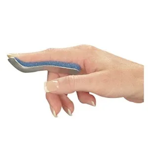 Deroyal - 11202 - Finger Splint, Gutter Aluminum with Foam