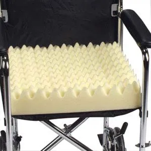 Deroyal - M60-037 - Industries Wheelchair Cushion, 16" L x 18" W x 4" H, Convoluted Foam, High Density