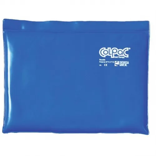 Dj Orthopedics - 100HF - Blue Vinyl Colpac Cold Pack, Half Size, 7.5 X 11"