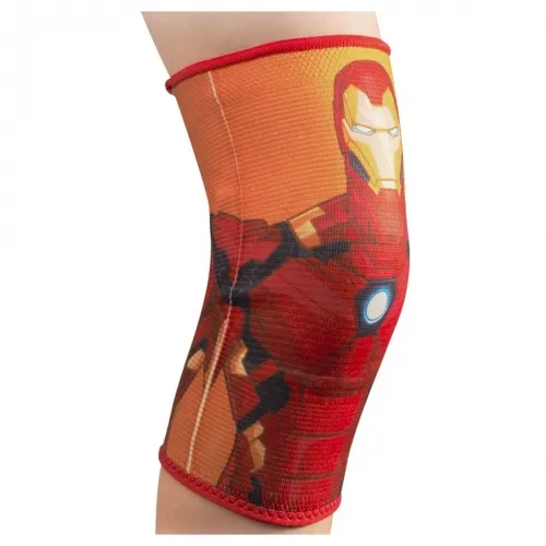 Djo - DA161KS01-IRM-Y - DonJoy Advantage Marvel Elastic Knee Support, Youth, Iron Man.