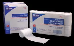 Dukal - 8518 - Conforming Stretch Gauze, Non-Sterile